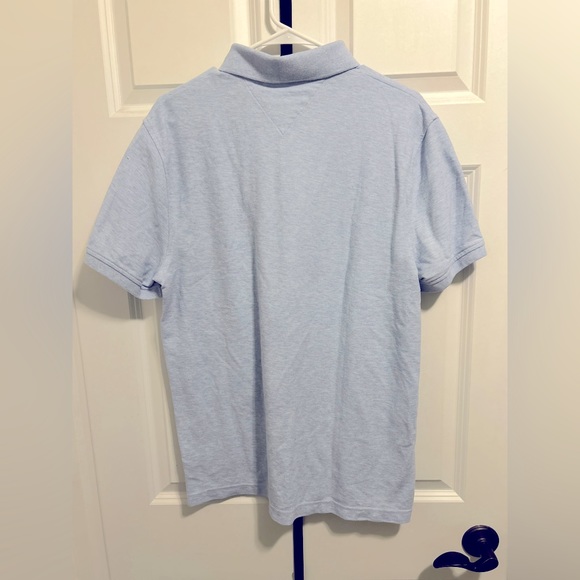 Men’s Large Tommy Hilfiger Polo Light Baby Blue - Picture 2 of 2